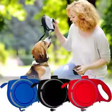 Pawsy™All-in-One Dog Leash with Water Bottle & Bowl