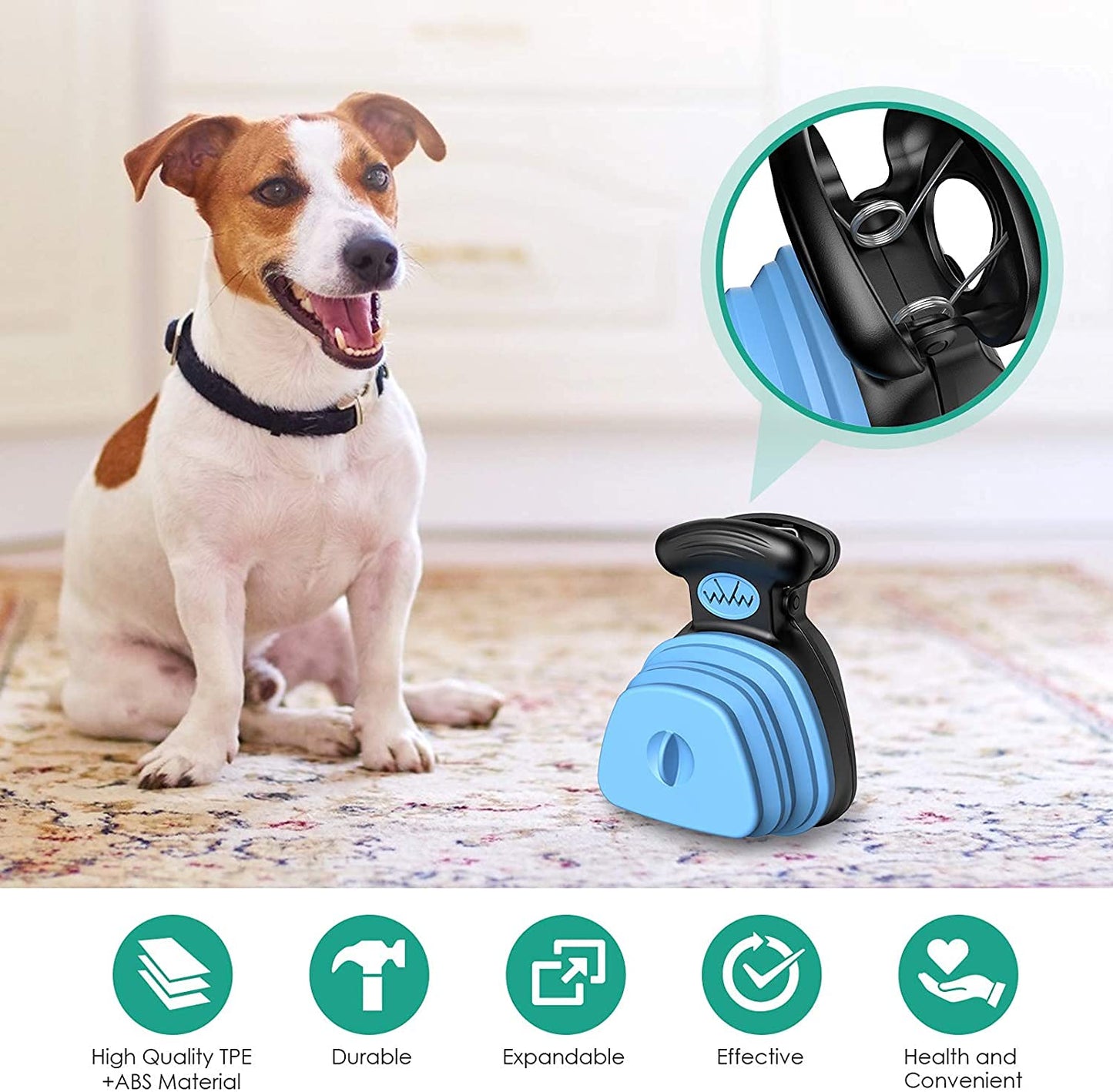 Pawsy™Portable folding dog poop scooper