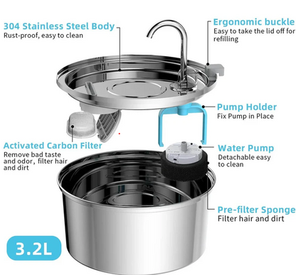 Pawsy™Smart water fountain
