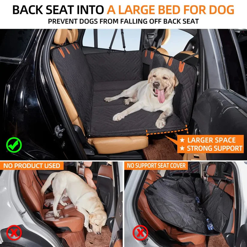 Pawsy™Hard Bottom Dog Car Seat